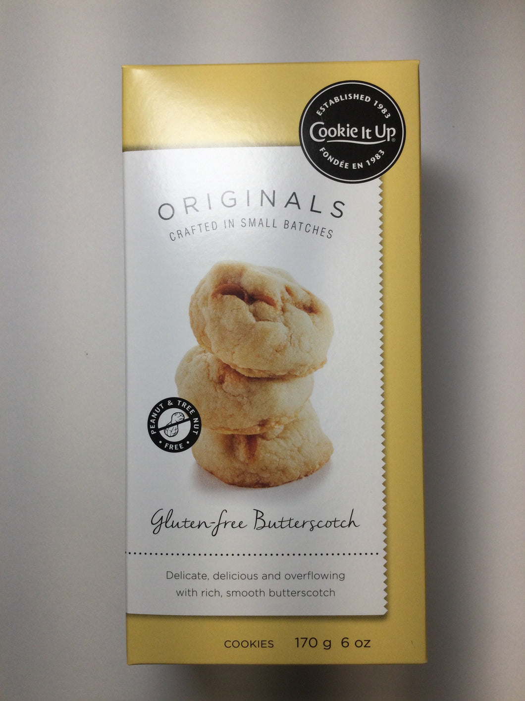 Cookie It Up Originals Gluten-Free Chocolate Chip Cookies