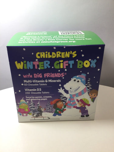 Natural Factors Children’s Winter Gift Box with Big Friends