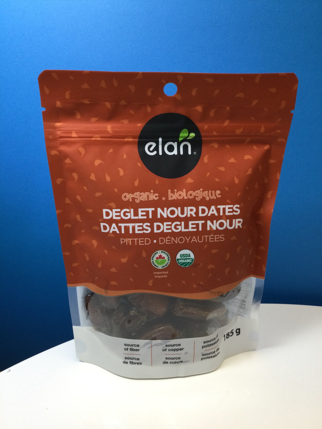 ELAN Organic Deglet Nour Dates Pitted