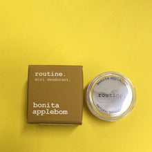 Load image into Gallery viewer, Routine Bonita Applebom MINI Cream Deodorant