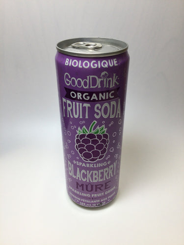 GoodDrink Organic Fruit Sparkling Soda