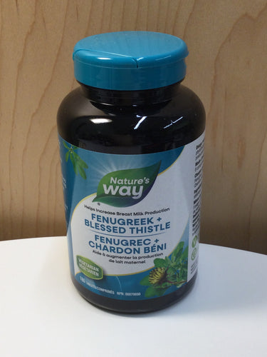 Nature’s Way Fenugreek + Blessed Thistle 180’s