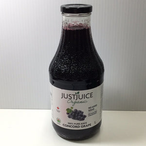 JustJuice Organic Concord Grape Juice