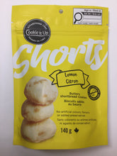 Load image into Gallery viewer, Cookie It Up Shorts Lemon Buttery Shortbread Cookies