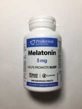 Load image into Gallery viewer, Preferred Nutrition Melatonin 5mg