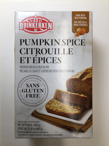 Duinkeren Pumpkin Spice Gluten-Free Premium Bread & Muffin Mix