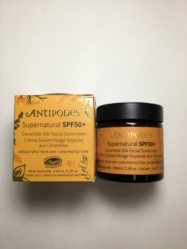 Antipodes Supernatural SPF50+ Ceramide Silk Facial Sunscreen