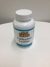 Load image into Gallery viewer, Natural Factors Unbleached Lecithin softgels