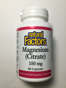 Natural Factors Magnesium Citrate