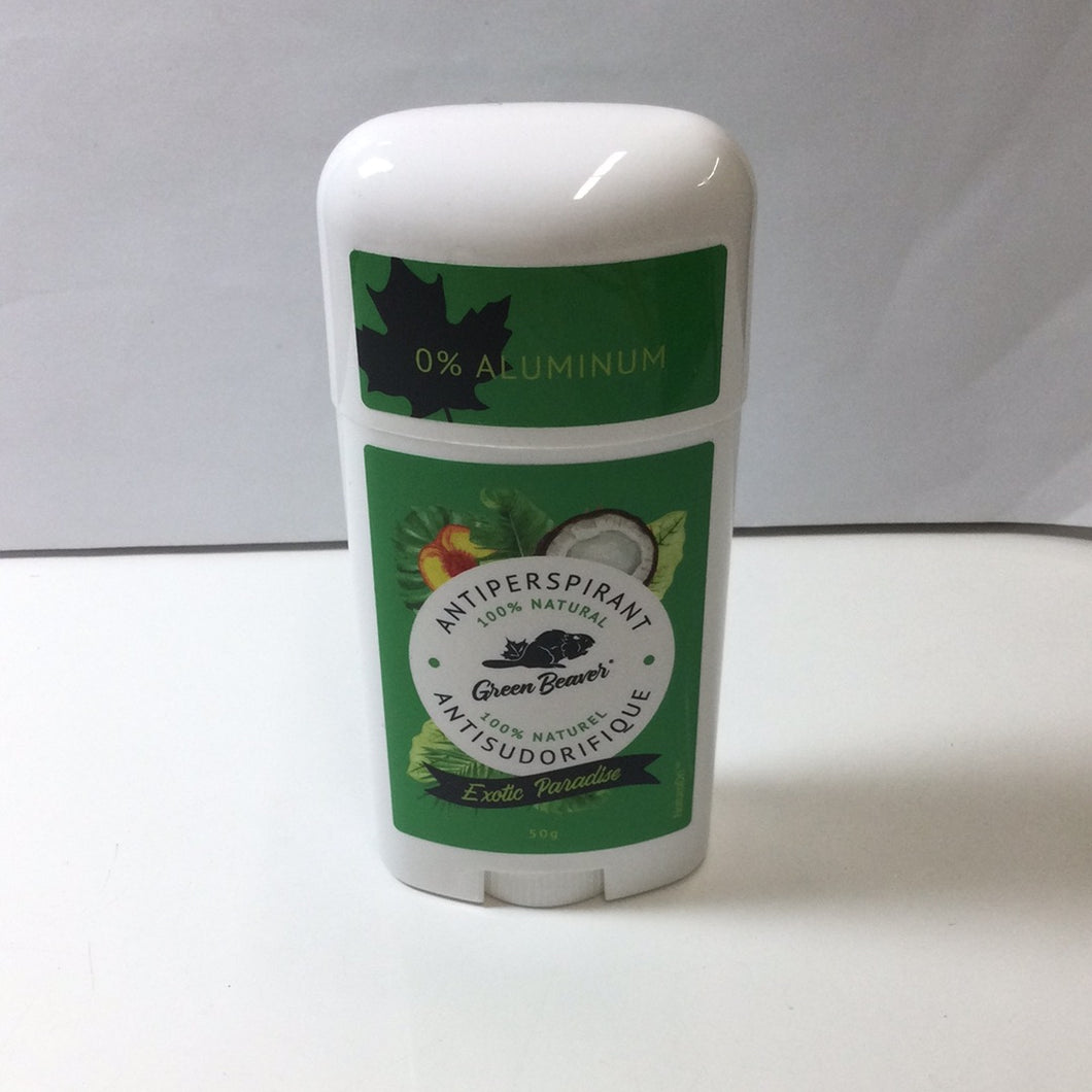 The Green Beaver Co. Exotic Paradise Antiperspirant