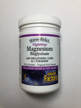 Load image into Gallery viewer, Natural Factors Stress-Relax Nighttime Magnesium Bisglycinate
