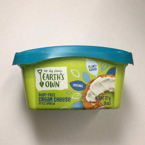 Earth’s Own DAIRY-FREE CREAM CHEESE STYLE SPREAD