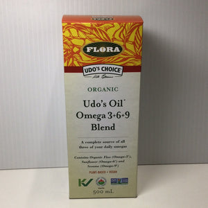 Flora Organic Udo’s Oil Omega 3+6+9 Blend