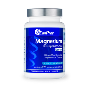 CanPrev Magnesium Bisglycinate 120 Gentle Capsules