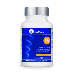 CanPrev Vitamin D3 120’s