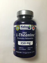 Load image into Gallery viewer, Naka Pro L-Theanine Bonus Size 75 vcaps