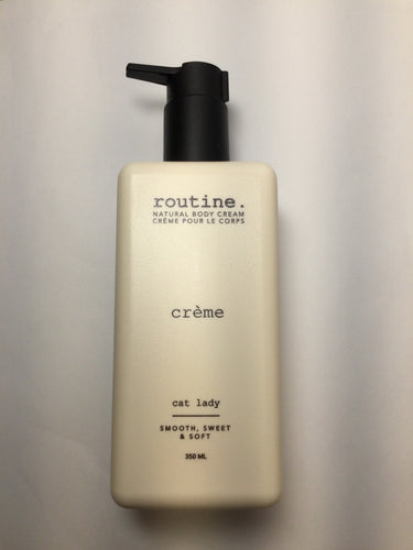 Routine Cat Lady Natural Body Cream