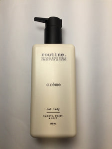 Routine Cat Lady Natural Body Cream