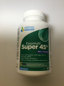 Platinum Naturals Easymulti Super 45+ for Men 60’s