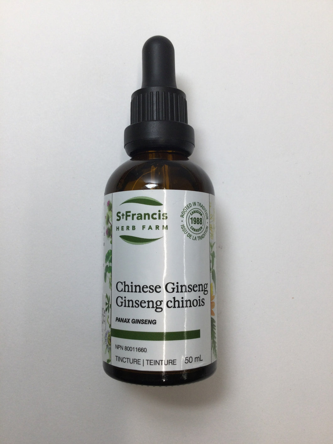 St. Francis Herb Farm Chinese Ginseng Tincture