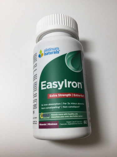 Platinum Naturals EasyIron Extra Strength, 45mg