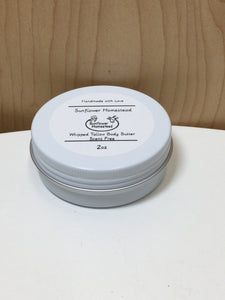 Sunflower Homestead Whipped Tallow Body Butter (scent free)