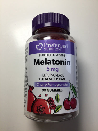 Preferred Nutrition Melatonin 5 mg Gummies