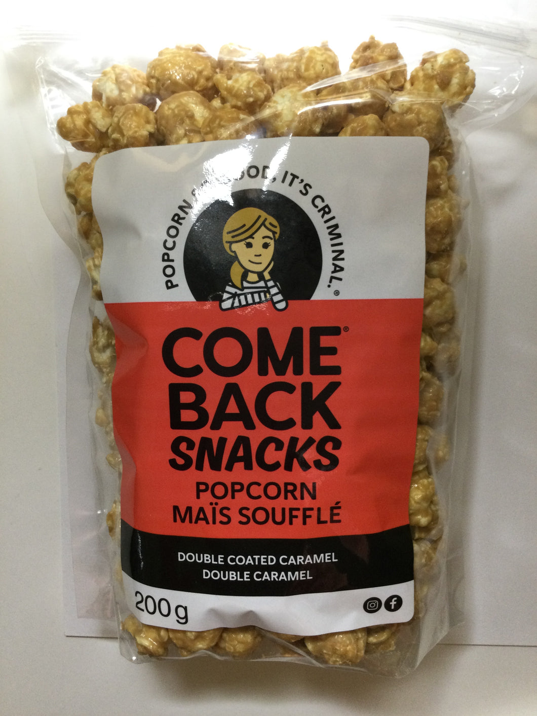 Come Back Snacks Popcorn