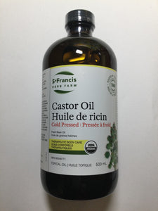 St. Francis Herb Farm Organic Castor Oil