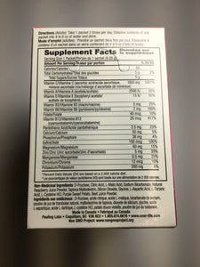 Ener-C Bubbly Multivitamin Drink Mix Rasberry Flavour