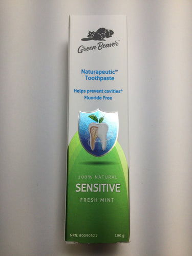 Green Beaver Naturapeutic Toothpaste Sensitive