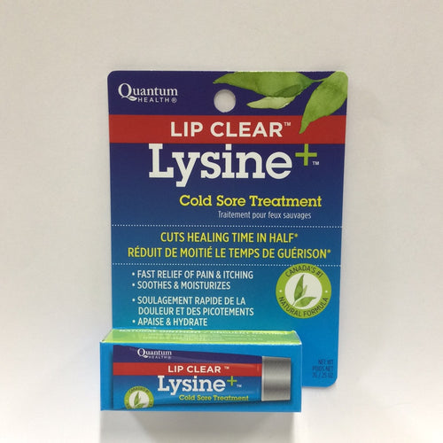 Quantum Health Lip Clear Lysine+ Cold Sore Treatment