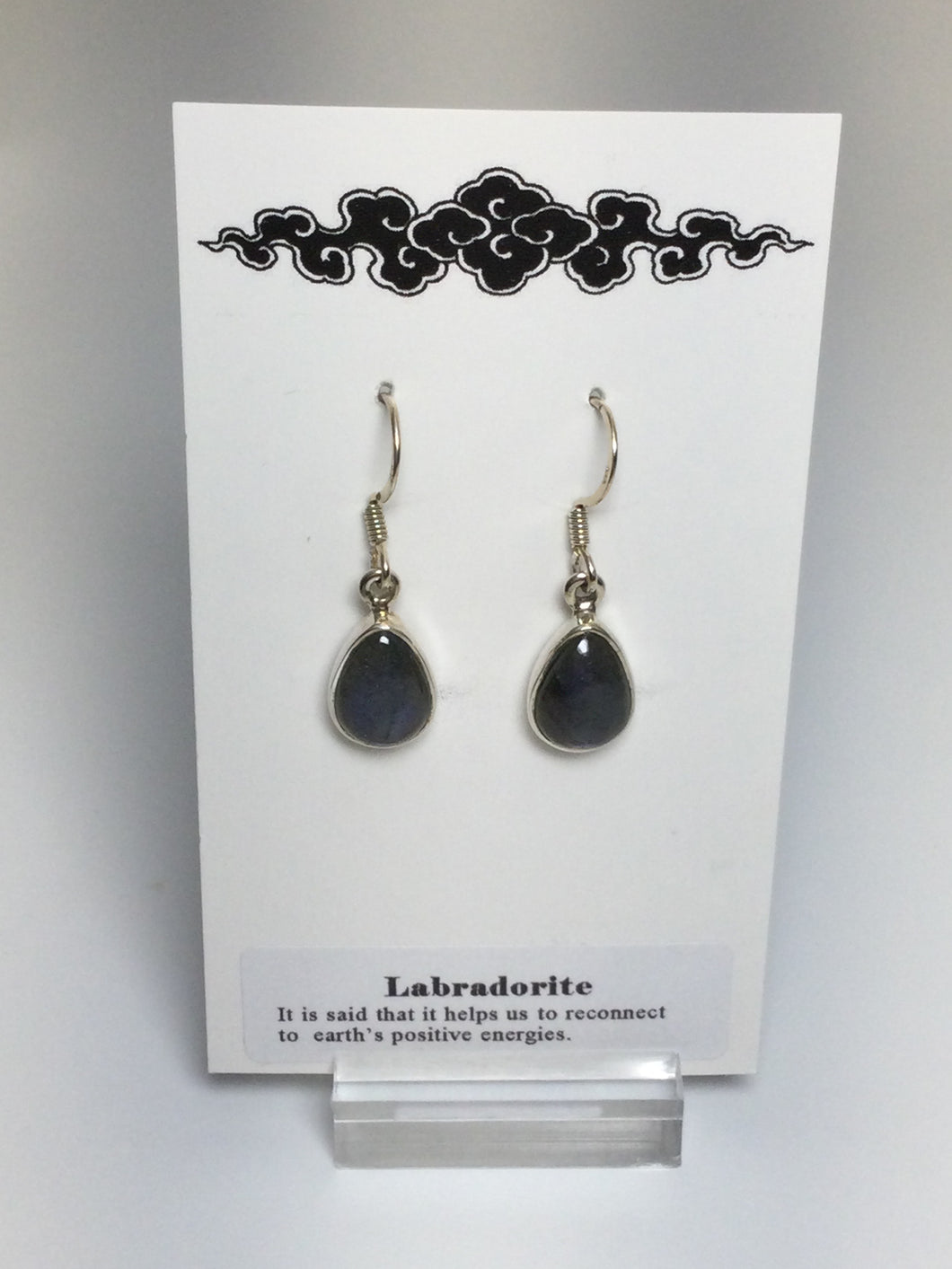 Earrings Labradorite and Sterling Silver