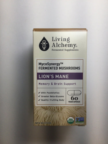 Living Alchemy MycoSynergy™ Fermented Mushrooms Lion’s Mane
