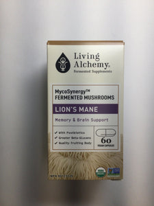 Living Alchemy MycoSynergy™ Fermented Mushrooms Lion’s Mane