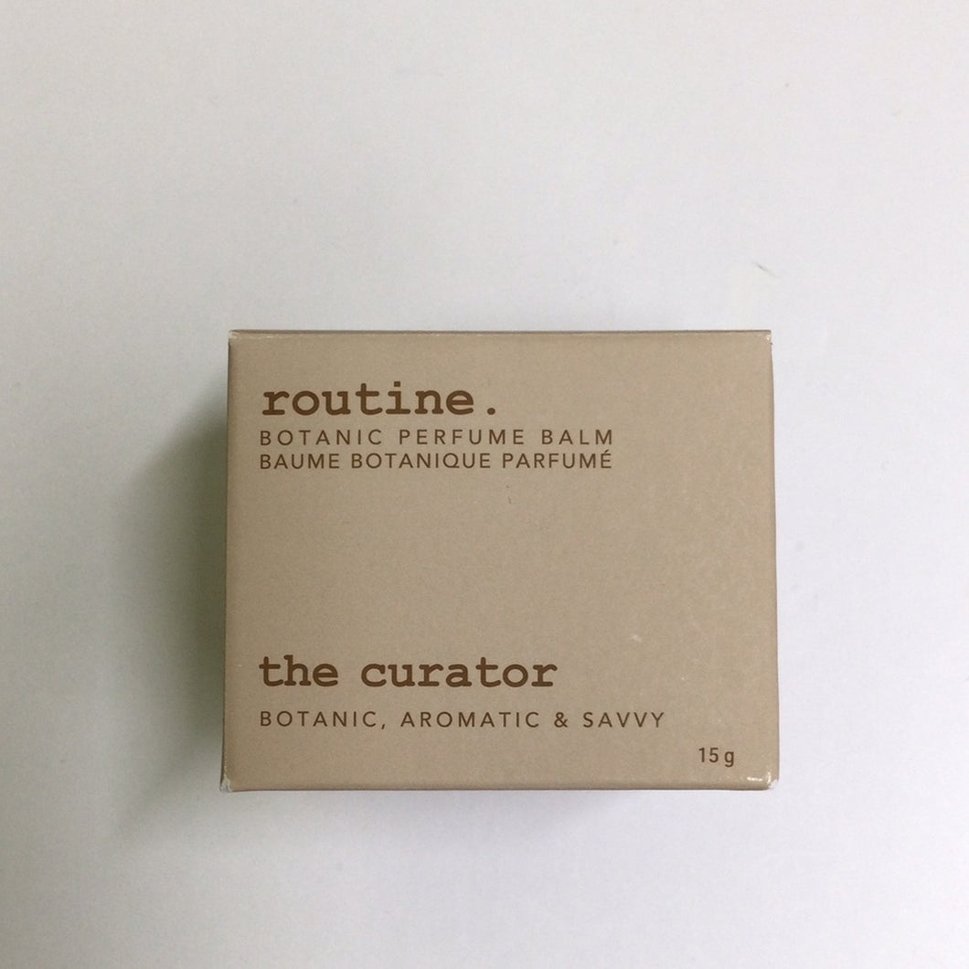 Routine Botanic Perfume Balm The Curator