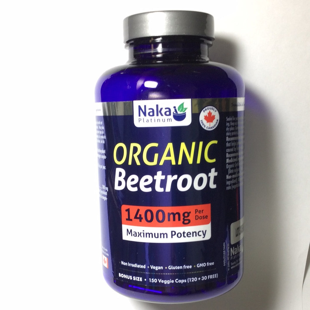 NAKA Platinum Organic Beetroot Maximum Potency Capsules