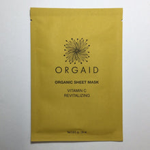 Load image into Gallery viewer, ORGAID ORGANIC SHEET MASK SINGLE