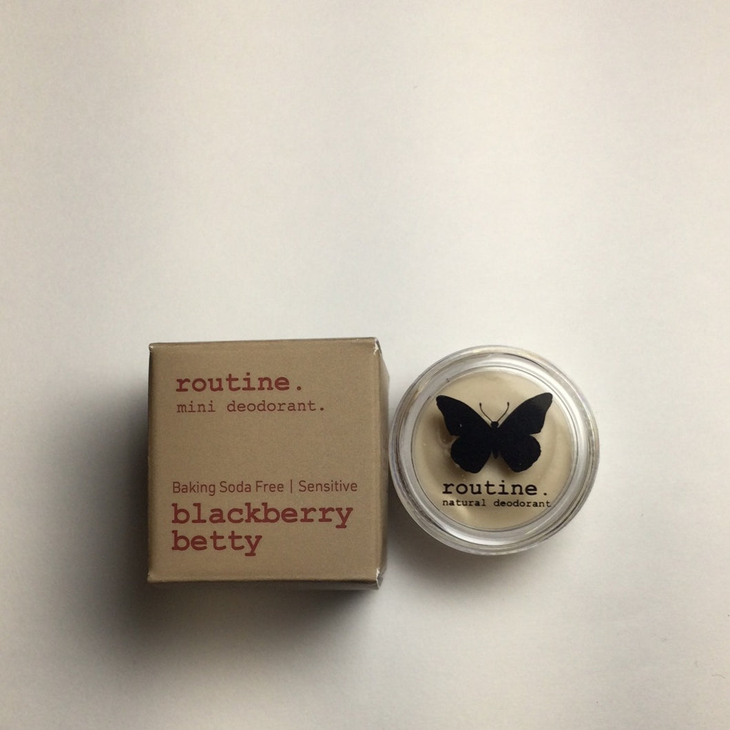 Routine MINI Deodorant Blackberry Betty Baking Soda Free