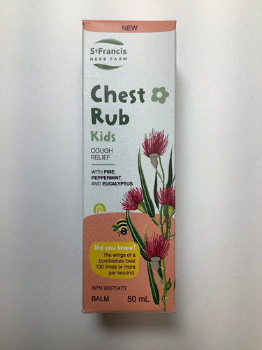 St. Francis Chest Rub for Kids