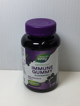 Load image into Gallery viewer, Nature’s Way Sambucus Immune Elderberry Gummies