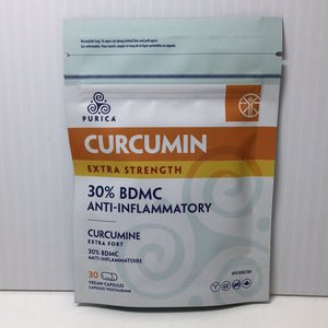 Purica Curcumin Extra Strength 30% BDMC Anti-Inflammatory Capsules