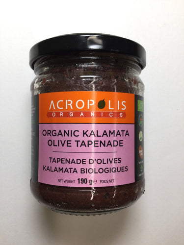 Acropolis Organics Organic Kalamata Olive Tapenade