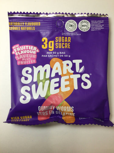 Smart Sweets Gummy Worms Candy