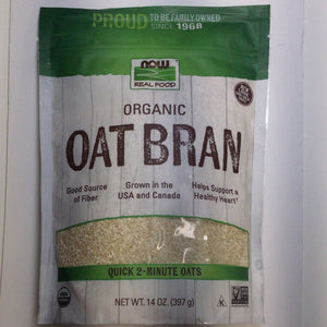 Now Real Food Organic Oat Bran