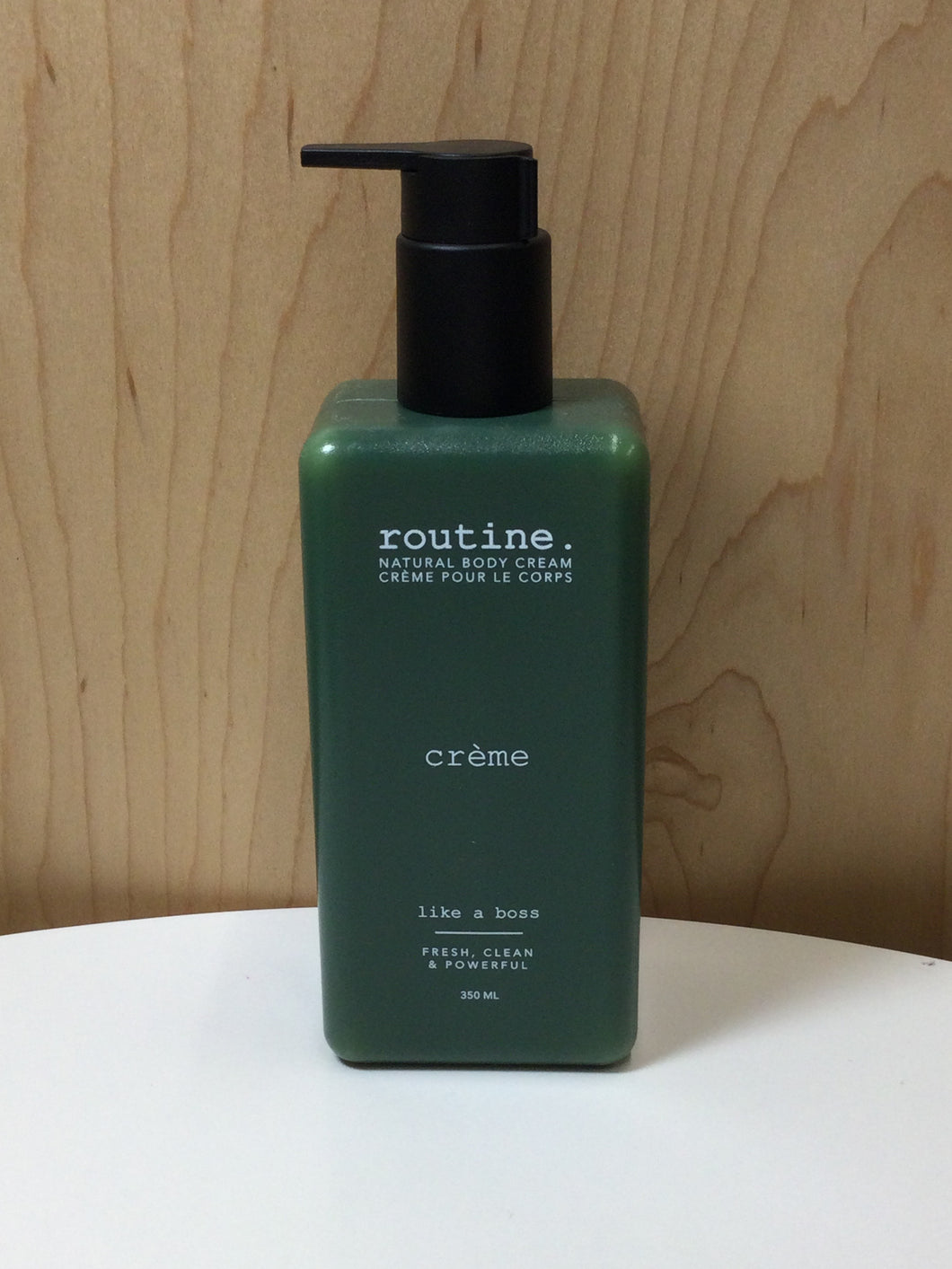 Routine Natural Body Cream  Like A Boss