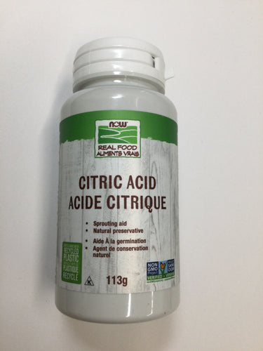 Now Real Food Citric Acid