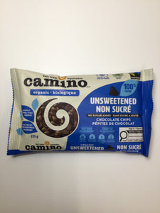 Fair Trade Camino Organic Unsweetened Chocolate Chips
