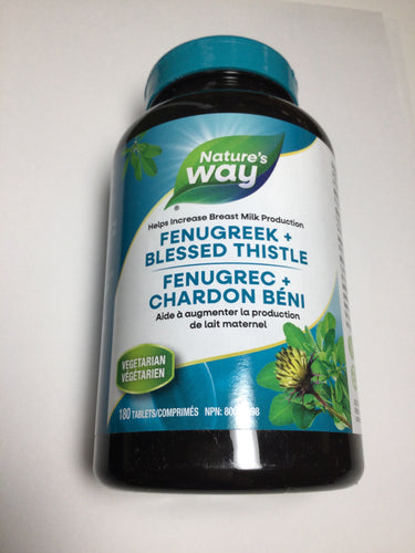 Nature’s Way Fenugreek + Blessed Thistle 180’s