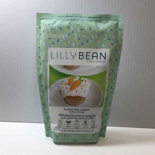 LillyBean by PastryBase Gluten-Free Carrot Cupcake Mix
